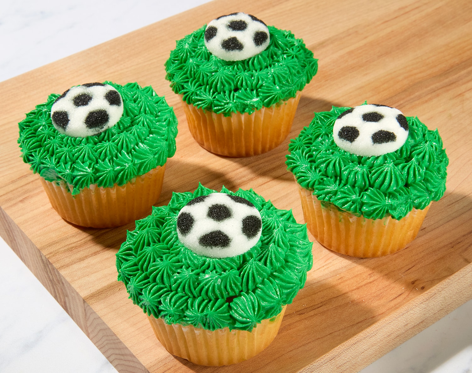 FreshDirect Soccer Cupcakes Vanilla, image 2 of 2 slides